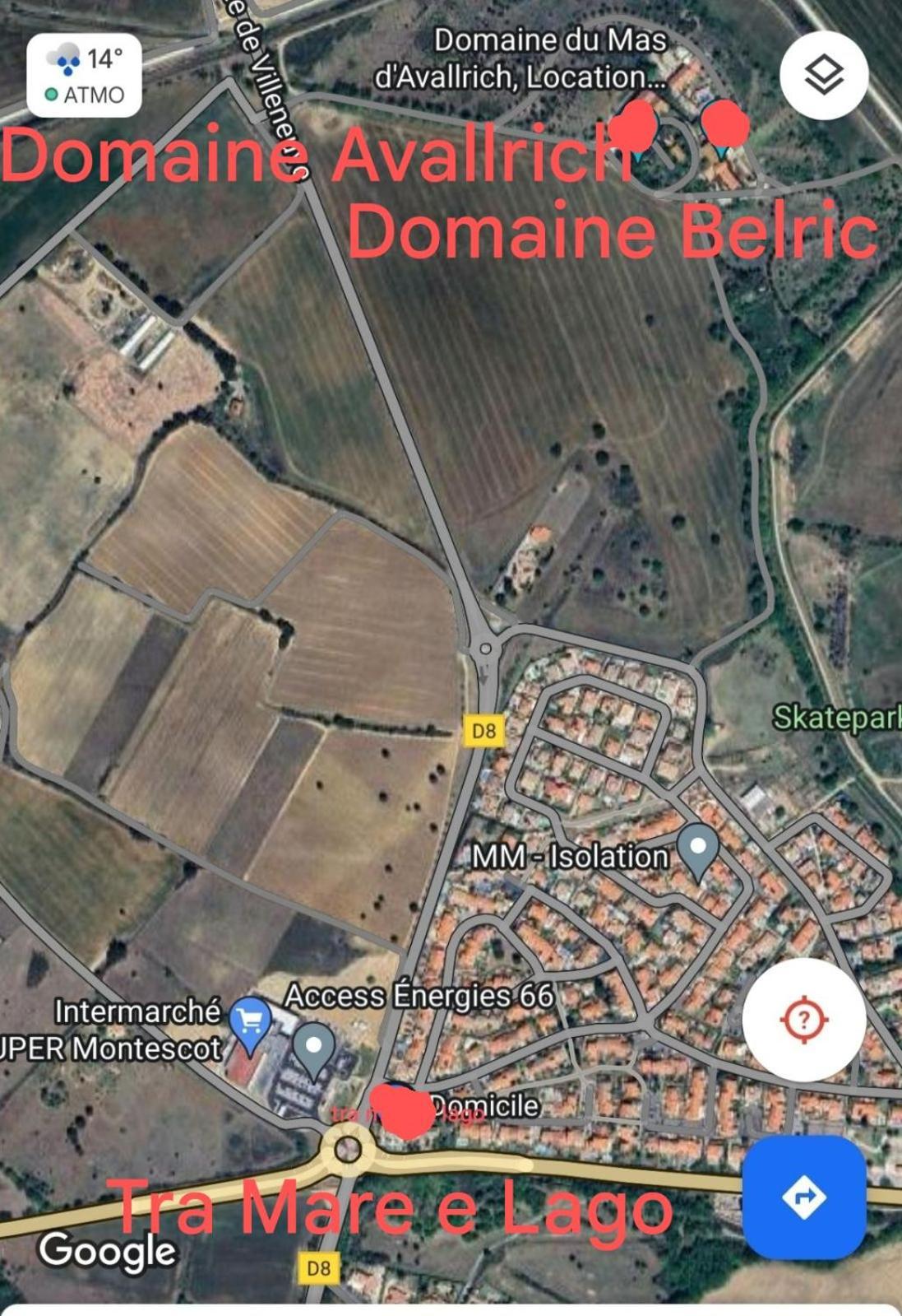 Tra Mare E Lago Montescot Exterior foto